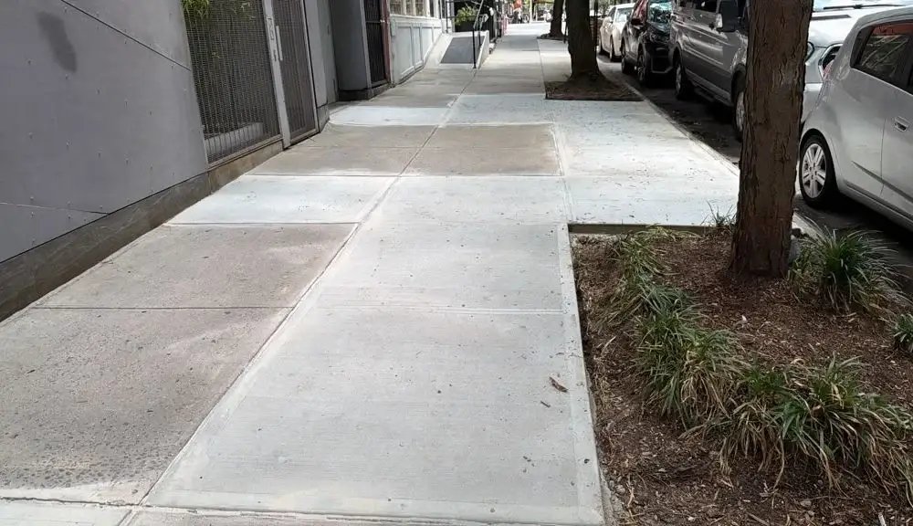 sidewalk repair completed at 425 w 53rd st in manhattan