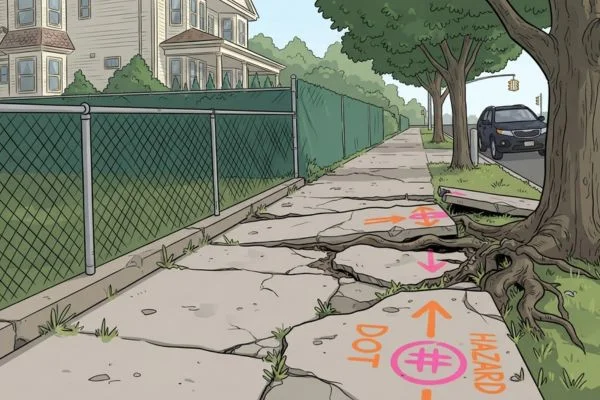 What if a city owned tree damaged my sidewalk