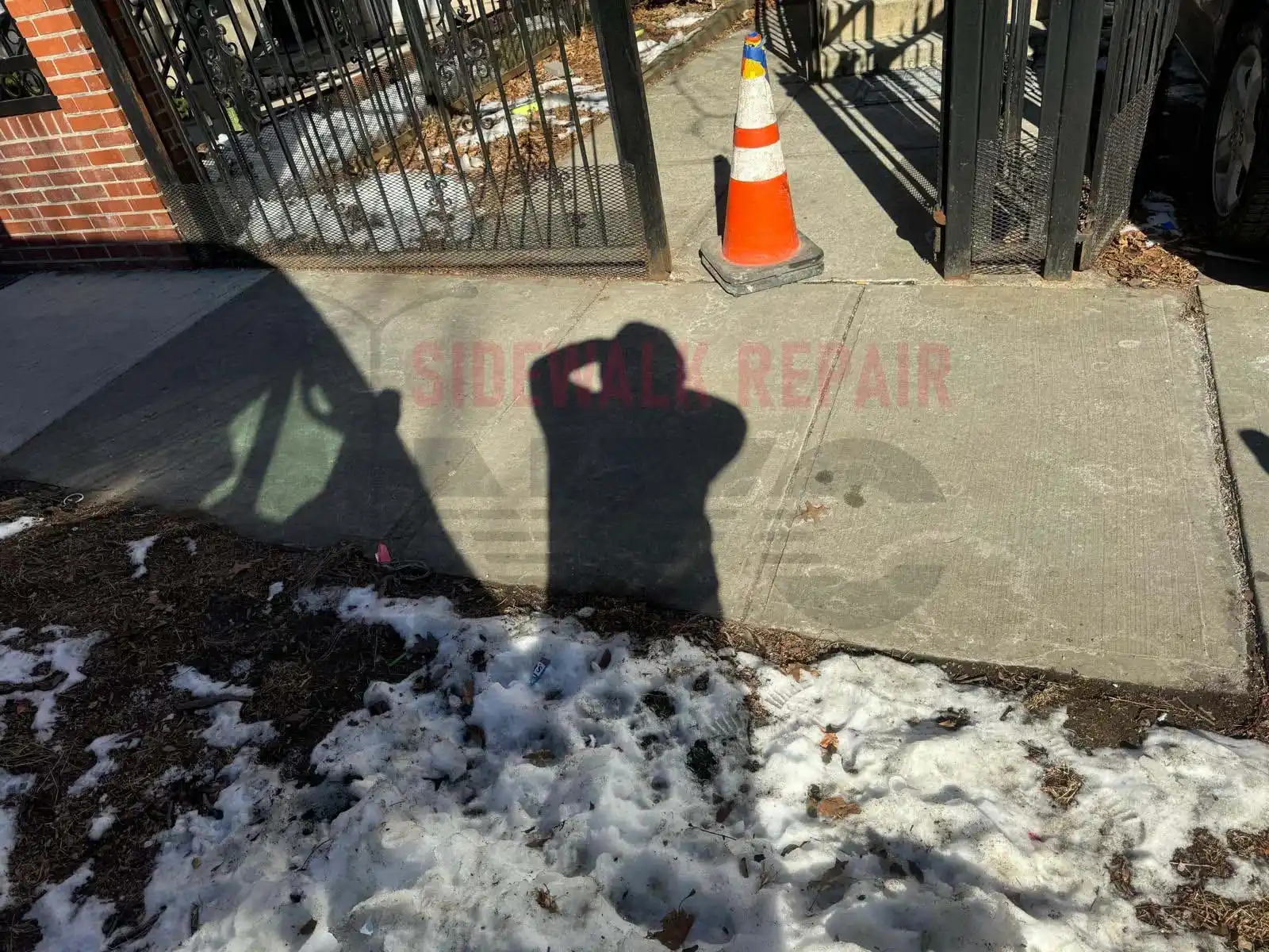 A visual representation of the expenses associated with sidewalk repairs in New York City, highlighting cost.